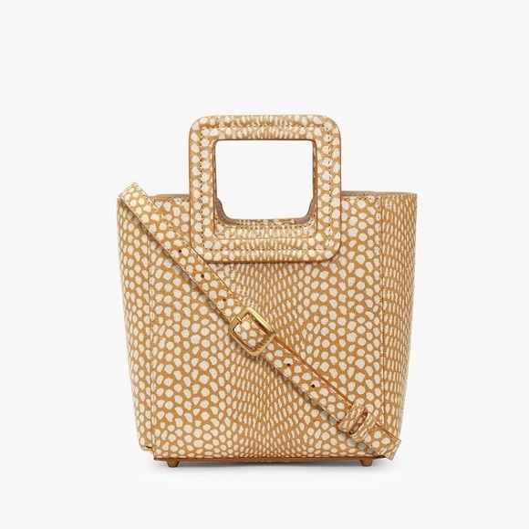 STAUD Handbags - STAUD Mini Shirley bag in Fawn